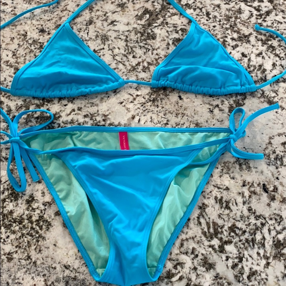 Victoria secret medium bikini teal